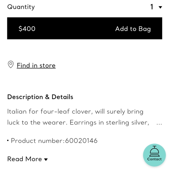 Tiffany & Co. Elsa Peretti Quadrifoglio Earrings - Picture 5 of 8